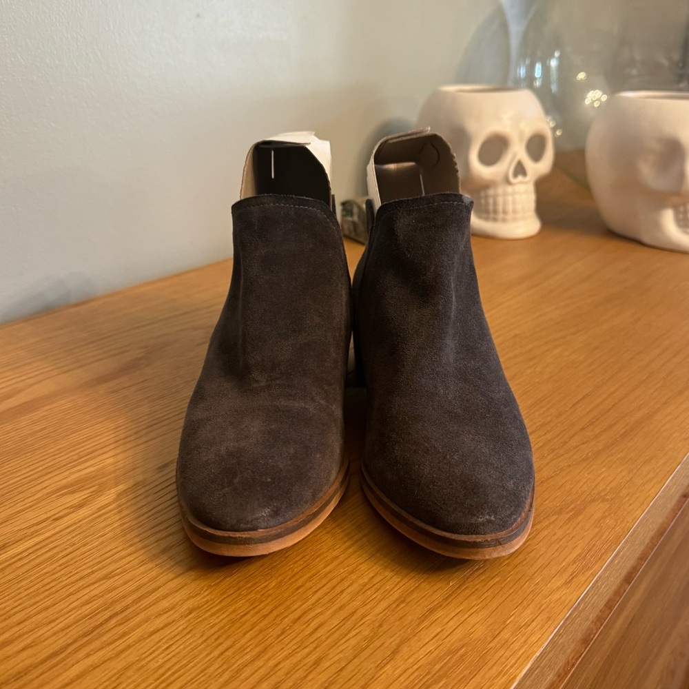 Dolce Vita grey suede booties size 8.5